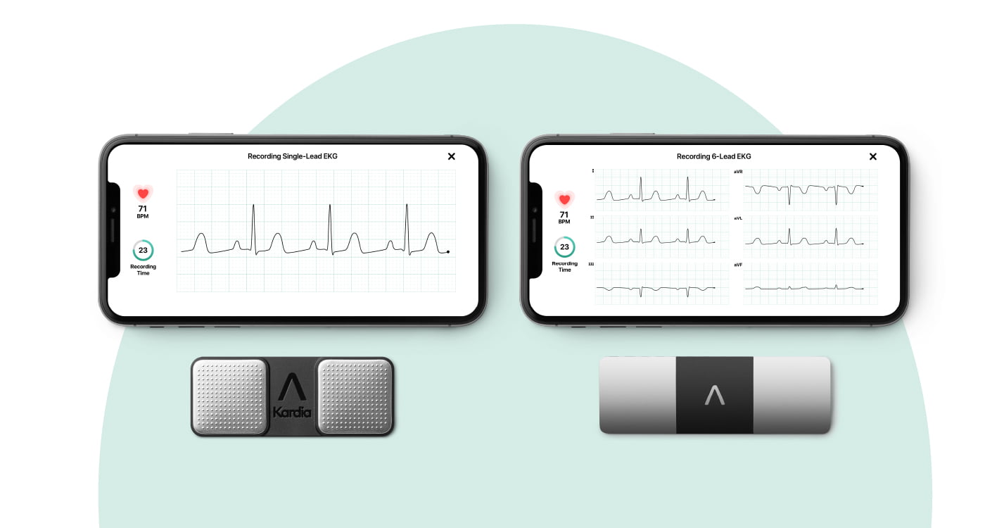 KardiaMobile and KardiaMobile 6L
